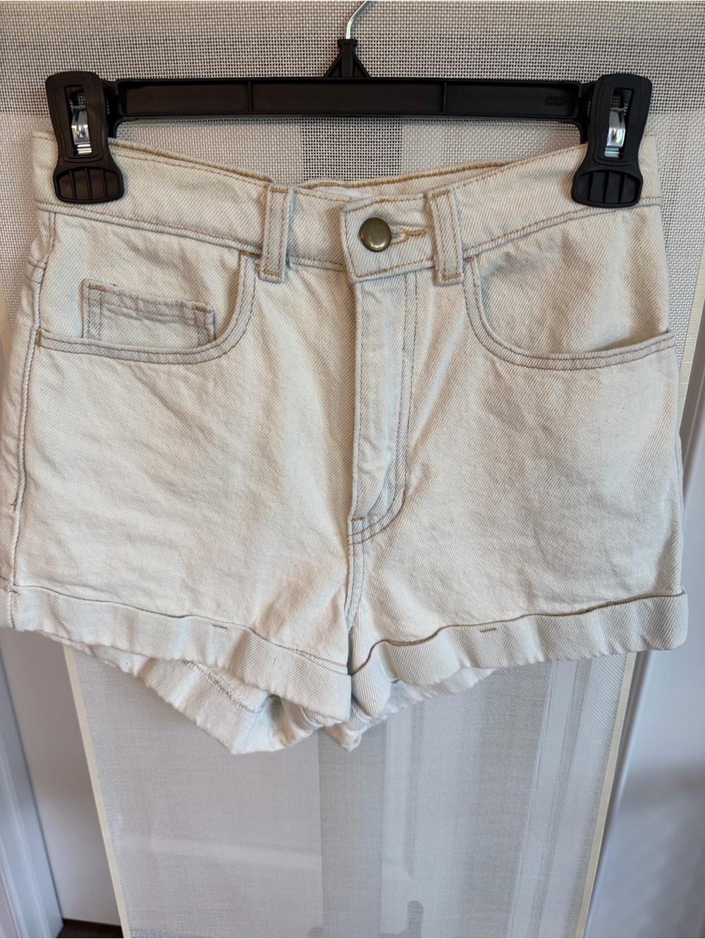 American Apparel Jean Shorts